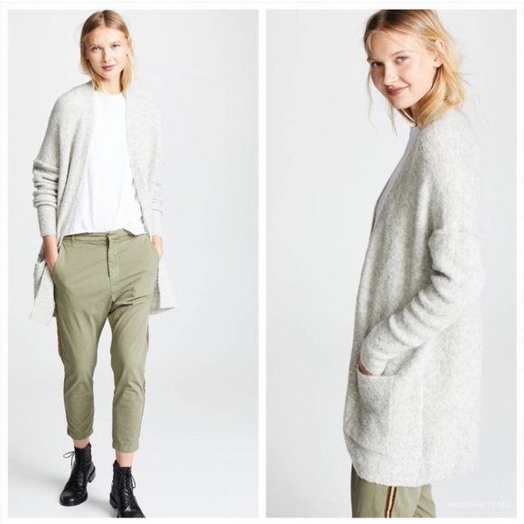 Free People Phantom Cardigan- grey- XS soft, warm and cozy! - Picture 16 of 16